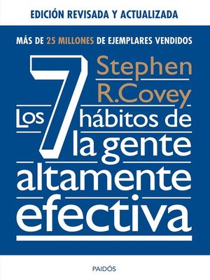 cover image of Los 7 hábitos de la gente altamente efectiva. Ed. revisada y actualizada